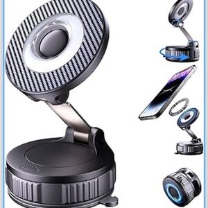 Universal Magnetic Phone Holder Mount - Black